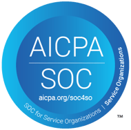AICPA SOC for Service Organizations badge