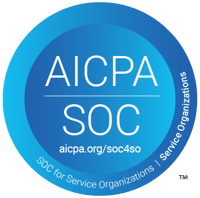 AICPA SOC for Service Organizations badge