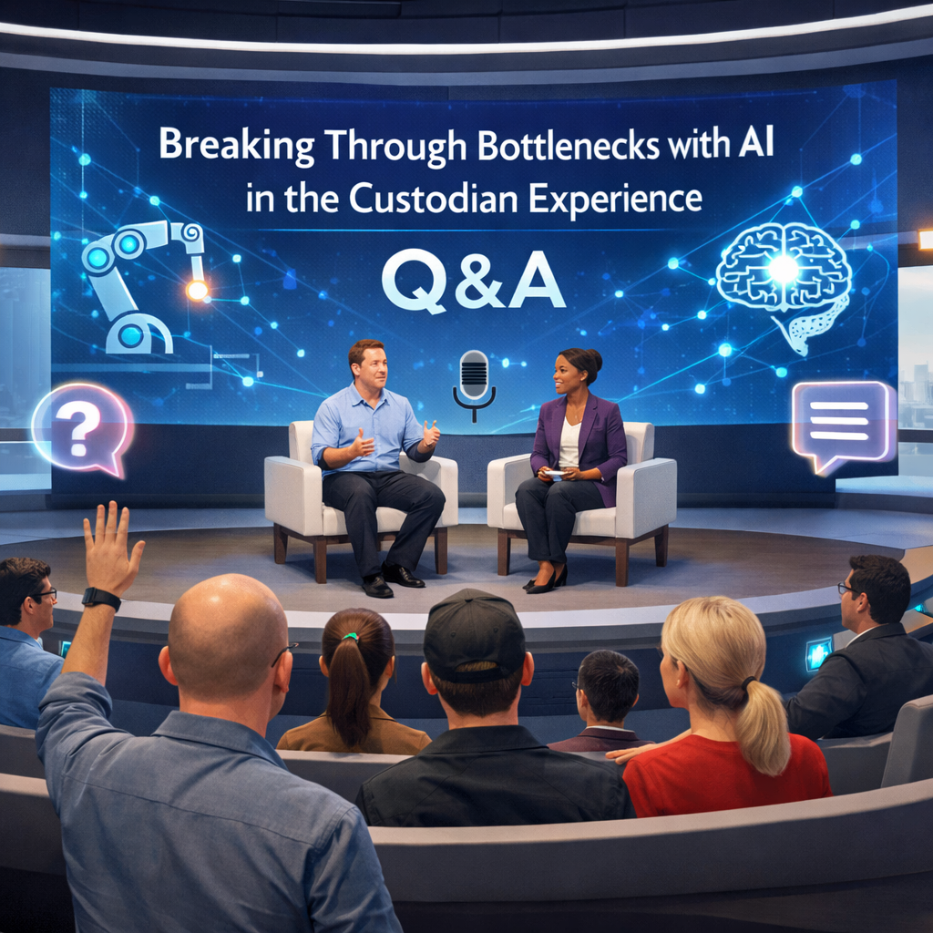 Questions and answers session about AI and the custodian experience