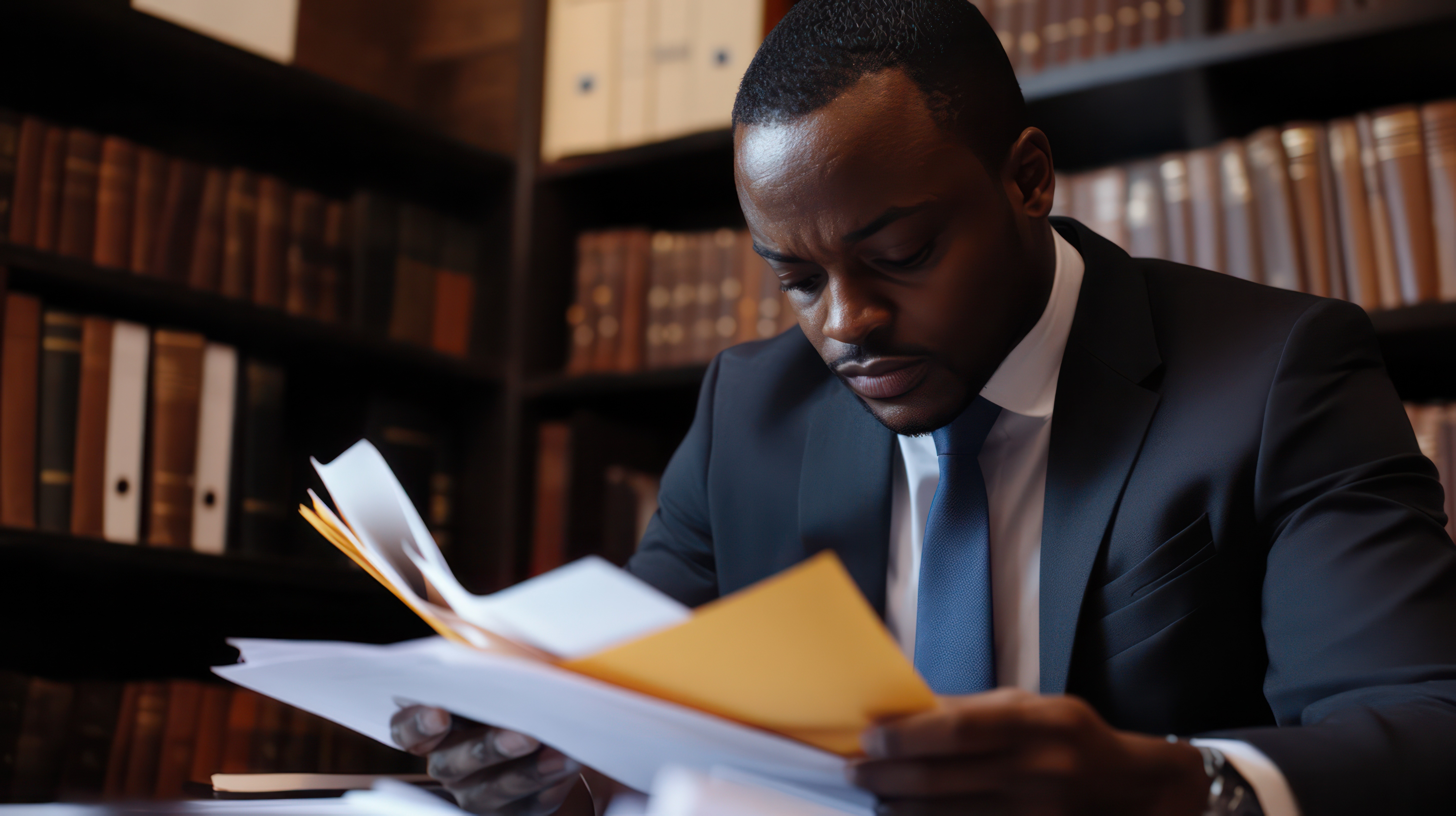 Plaintiff and mass tort lawyer reviewing medical records