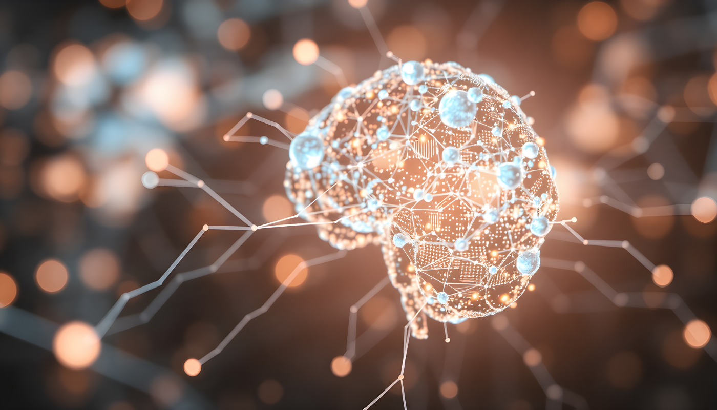 AI brain organizing and summarizing medical records