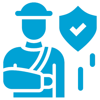 Icon for retrieving workers' compensation records